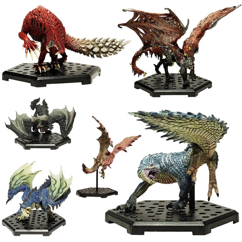 Monster Hunter World PS4 GAME Limited PVC Models Dragon Action Figure Japanese Genuine Kids Toy Gifts