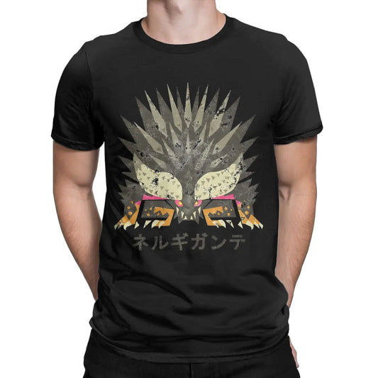 Men Women Monster Hunter World Nergigante Kanji Icon Shirt Apparel Funny Cotton game T Shirts Top Tee Clothes New Arrival