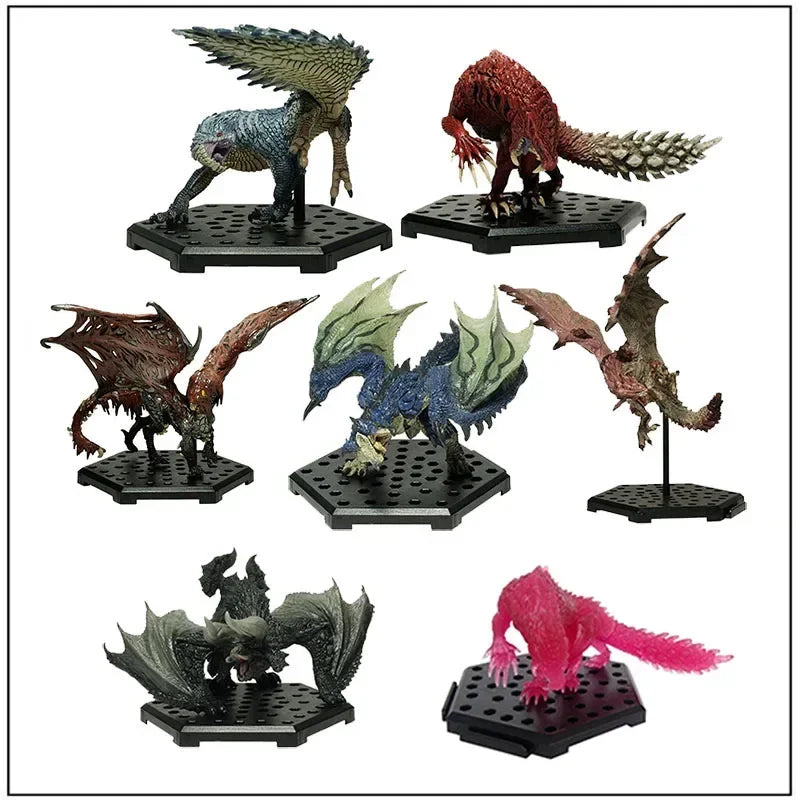 Monster Hunter World PS4 GAME Limited PVC Models Dragon Action Figure Japanese Genuine Kids Toy Gifts