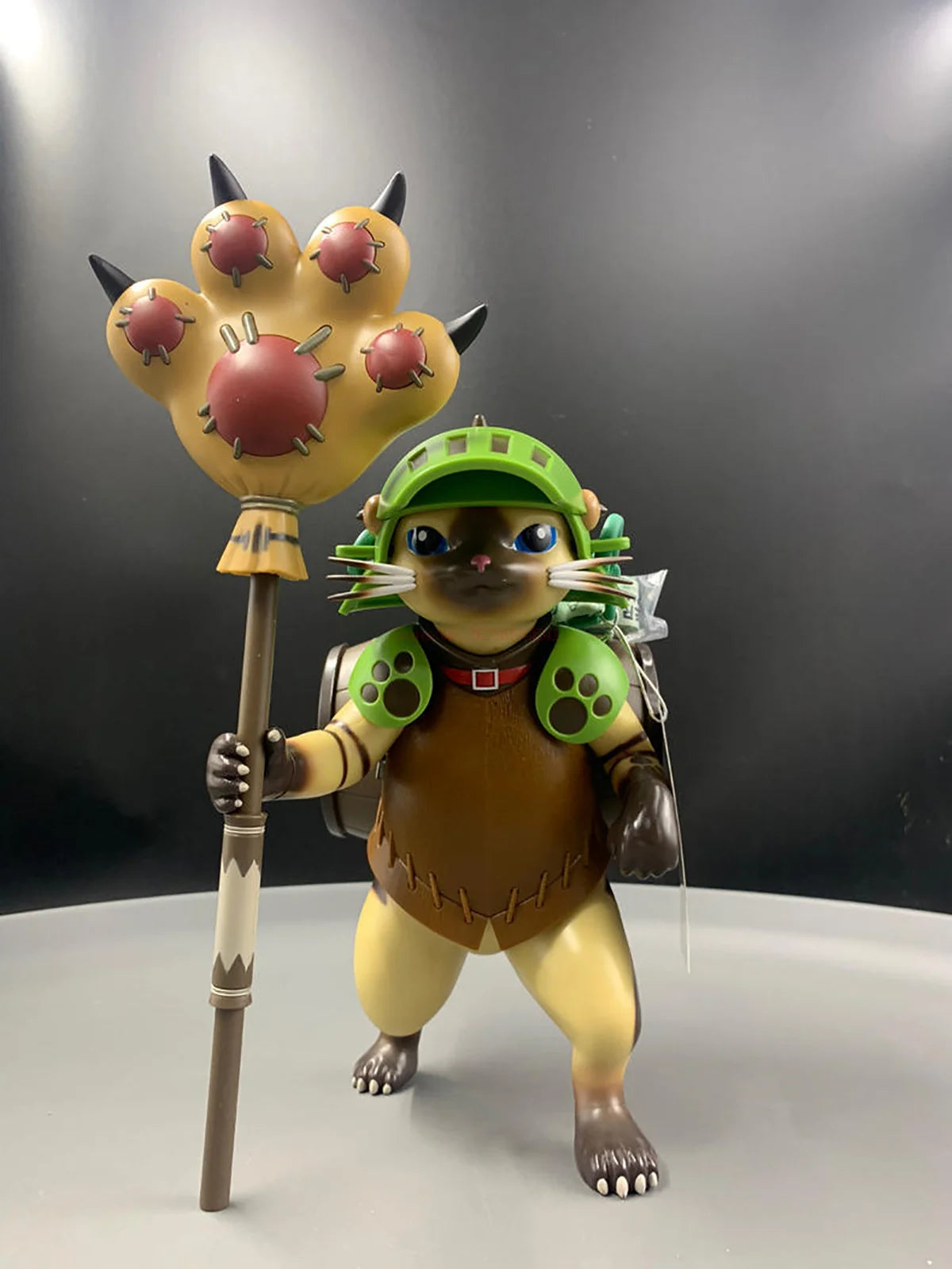 Monster Hunter 32cm Gk Palico Game Anime Figure Cat Popcorn Pvc Action Figurine Statue Collectible Model Decoration Ornament Toy