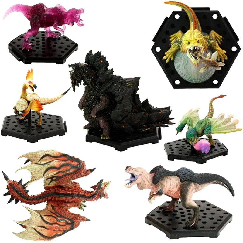 Monster Hunter World PS4 GAME Limited PVC Models Dragon Action Figure Japanese Genuine Kids Toy Gifts