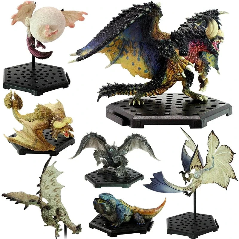 Monster Hunter World PS4 GAME Limited PVC Models Dragon Action Figure Japanese Genuine Kids Toy Gifts